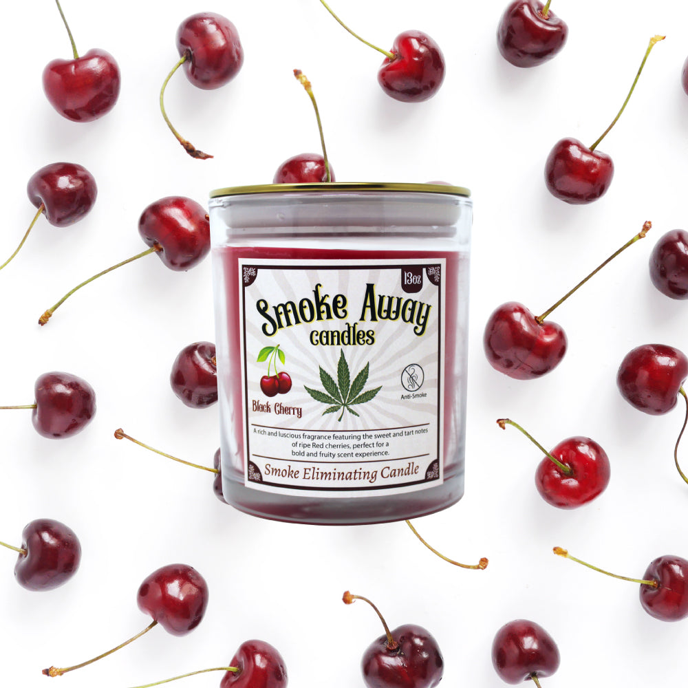 Black Cherry Wood-Wick Candle