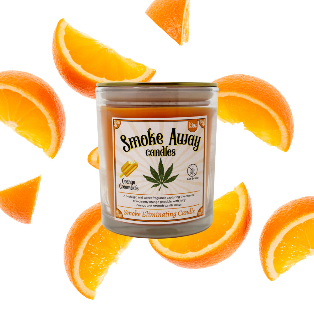 Orange Creamsicle Wood-Wick Candle