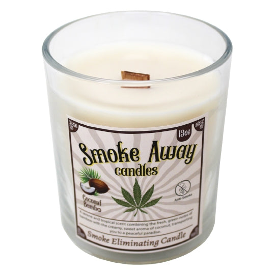 Coconut Bamboo Wood-Wick Candle